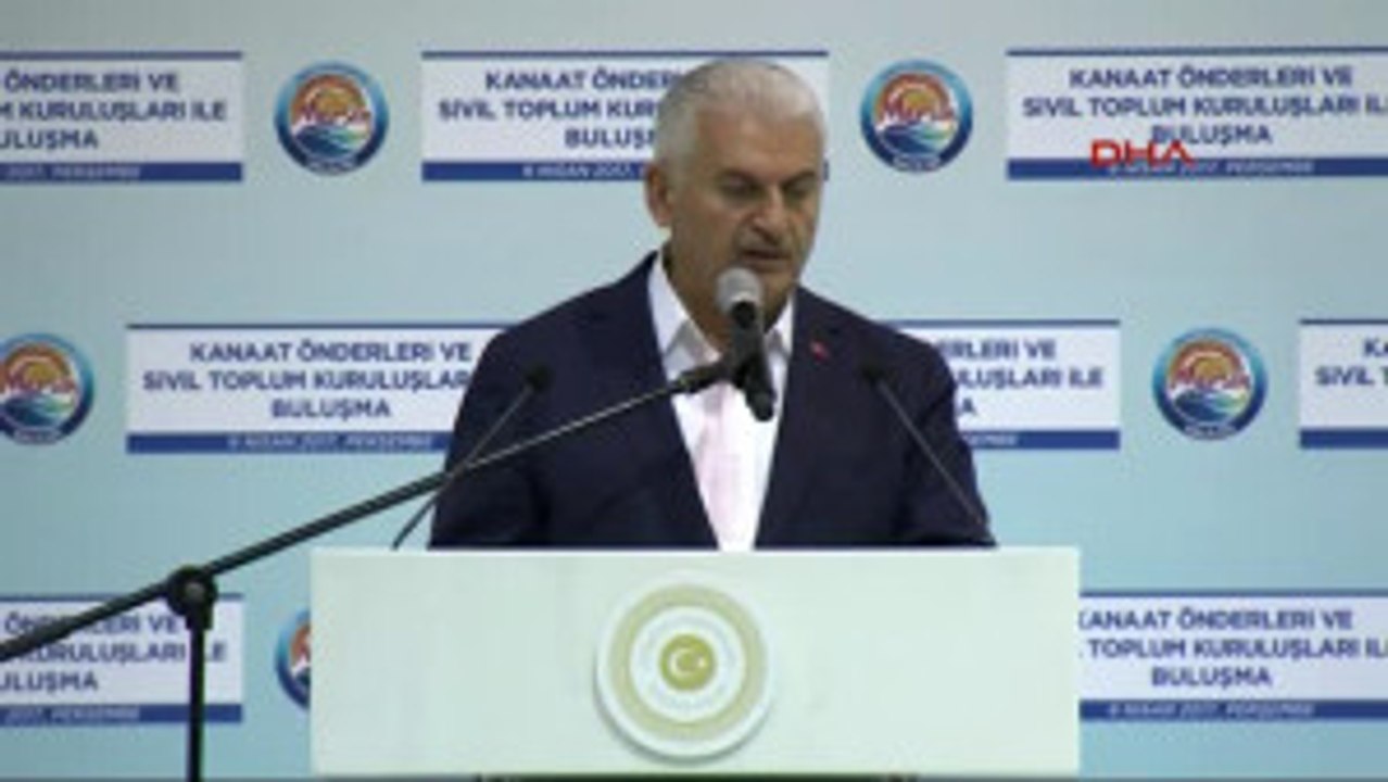 Mersin Başbakan Binali Yıldırım, Sivil Toplum Kuruluşları Ile Buluştu