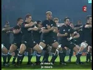 Haka de l'équipe de Nouvelle-Zélande de rugby soft