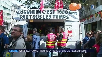 Nucléaire : EDF conditionne la fermeture de Fessenheim