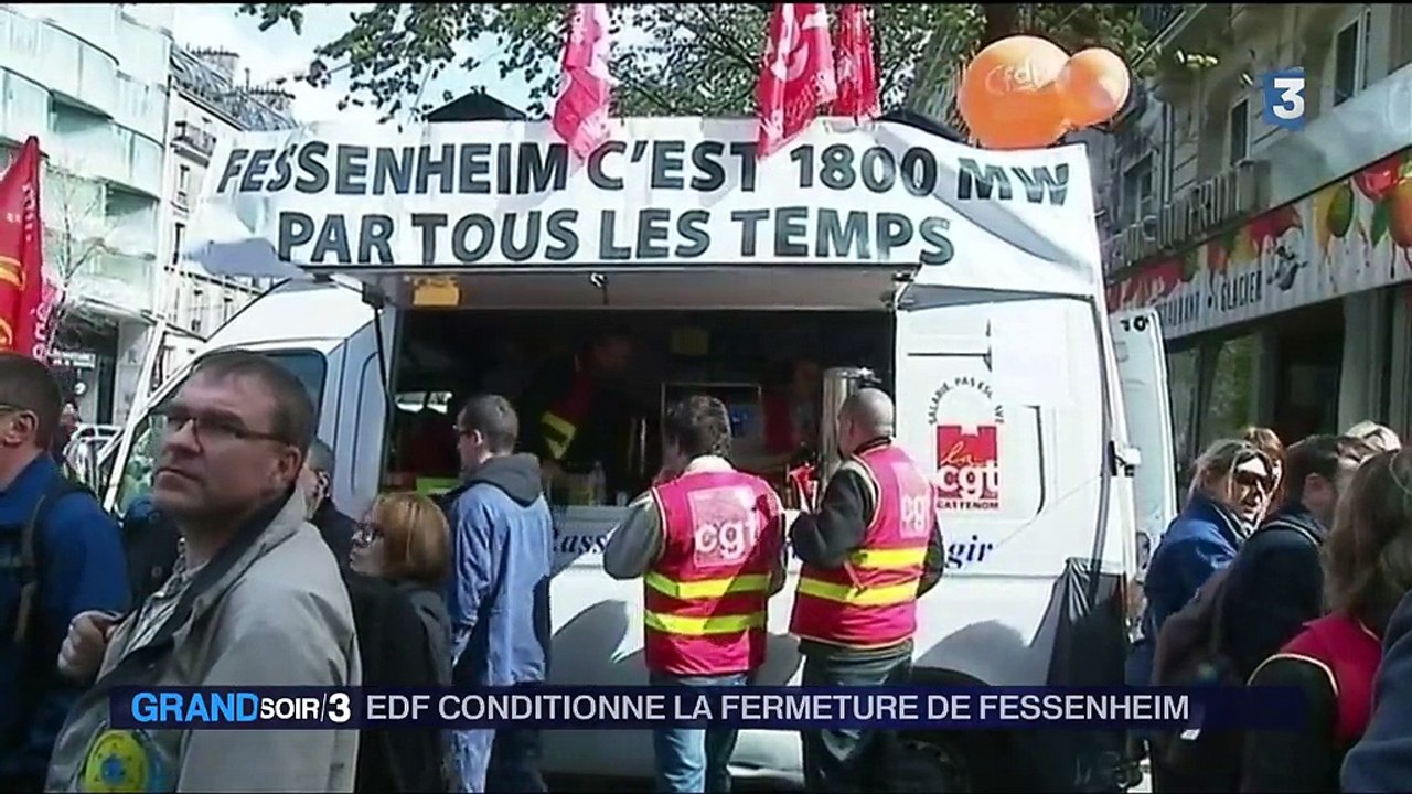 Nucléaire : EDF conditionne la fermeture de Fessenheim