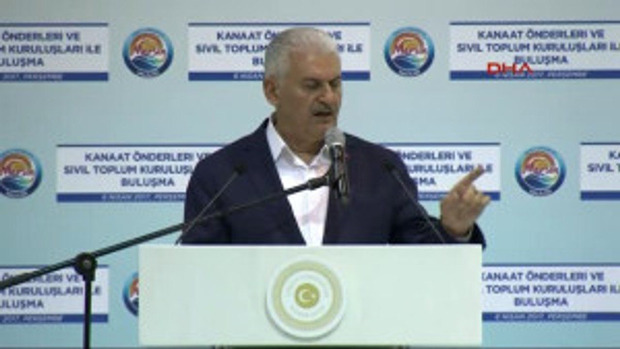 Mersin Başbakan Binali Yıldırım, Sivil Toplum Kuruluşları Ile Buluştu