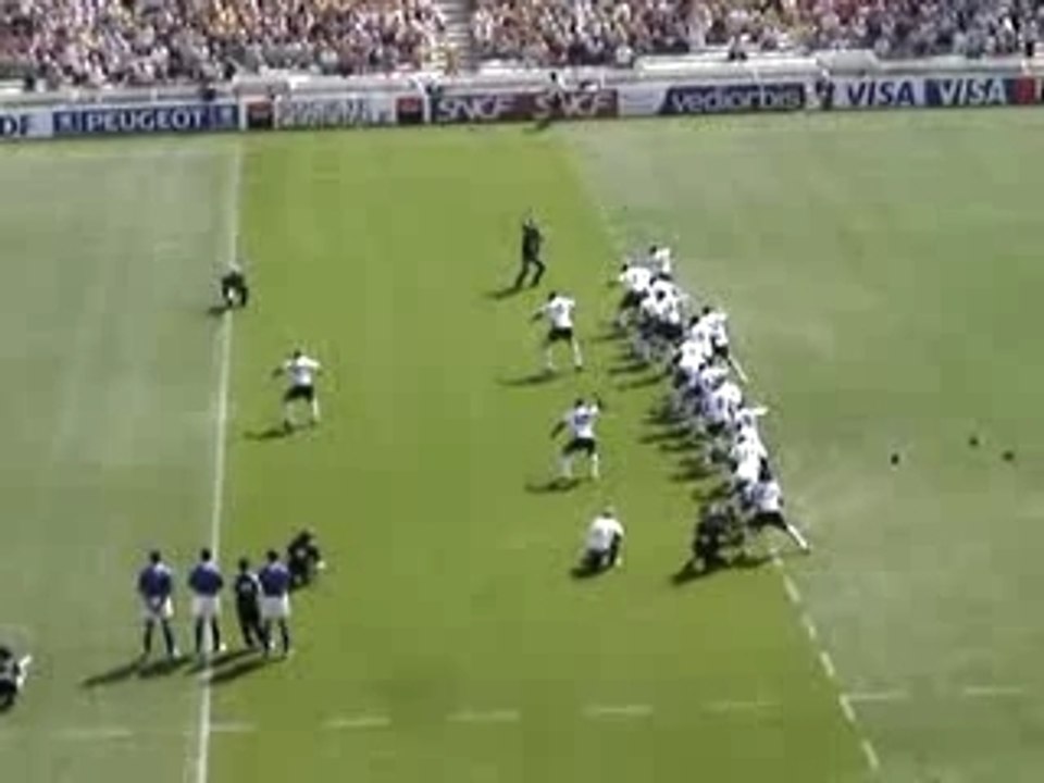 Haka de l'équipe des Îles Fidji de rugby