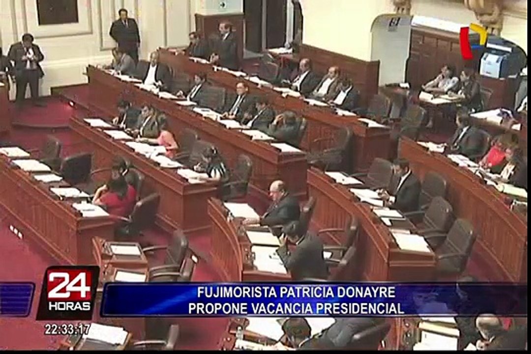 Fujimorista Patricia Donayre propone vacancia presidencial