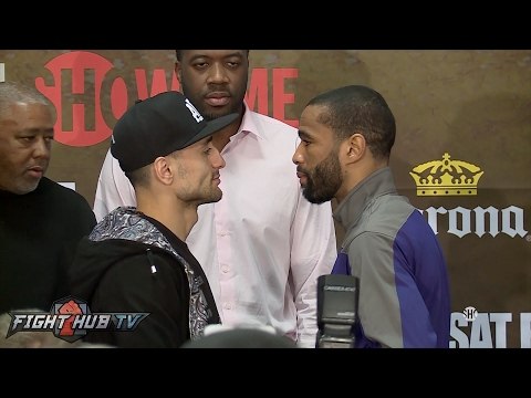 David Avanesyan vs. Lamont Peterson Final Face Off Video