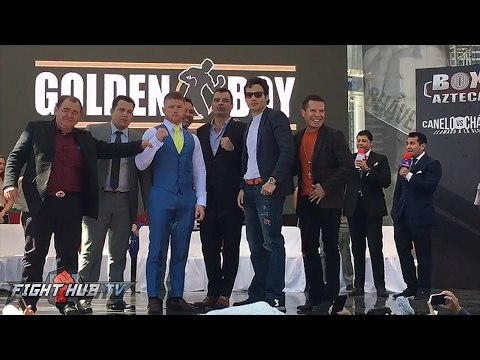 Canelo Alvarez vs. Julio Cesar Chavez Jr Kick Off Press Conference video - Mexico City