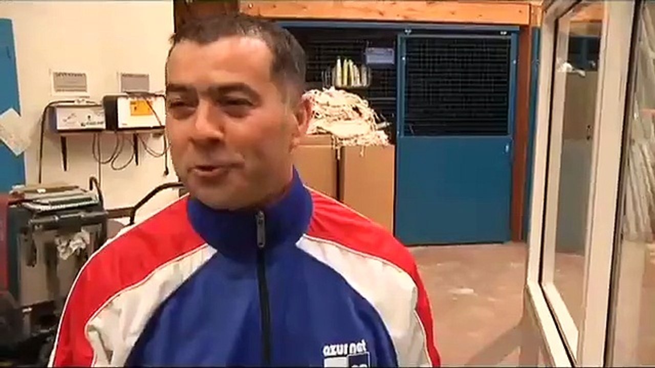 Le champion du monde du lavage de vitres