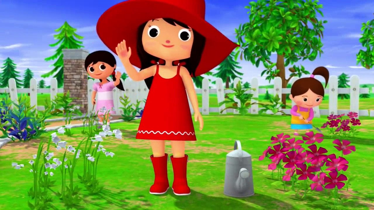 Mary Mary Quite Contrary - 3D Animation English Nursery rhyme for ...