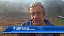 Haute-Alpes : une ferme détruite par les flammes la nuit dernière près de Notre Dame du Laus