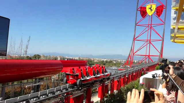 L'attraction phare du parc Ferrari Land