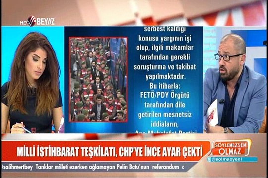 Milli istihbarat teşkilatı, CHP'ye ince ayar çekti
