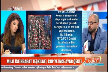 Milli istihbarat teşkilatı, CHP'ye ince ayar çekti
