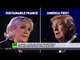 In France, we respect election results – Marine Le Pen on anti-Trump protests & French vote