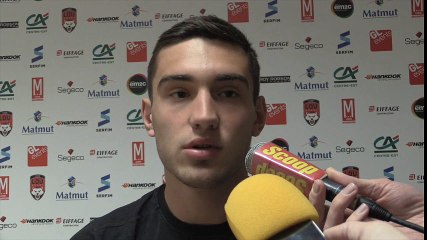 Baptiste Couilloud : "Ce sont les seuls à être venus nous chambouler au Matmut Stadium..."