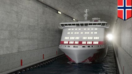 Norway is building the world’s first tunnel for ships