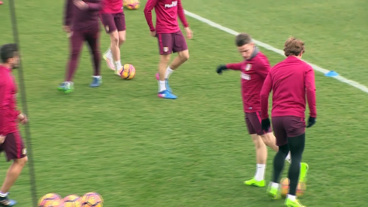 Griezmann: "Confío en mi equipo y me veo favorito para el derbi"