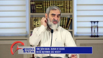 347) Takı için kulak, burun ve dudak deliği açtırmak caiz midir?/Birfetva - Nureddin YILDIZ