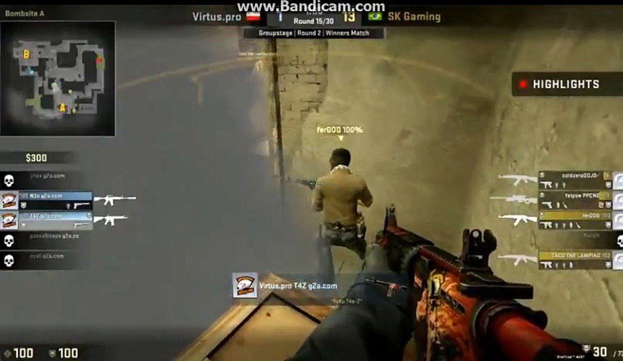 Taz gets owned by Fer