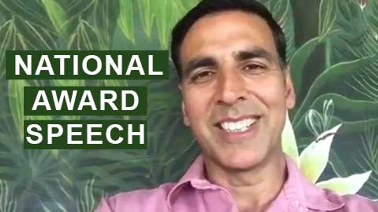 Akshay Kumar SPECIAL MESSAGE On Winning National Award For Rustom | Best Actor