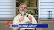 360) Acil durum alarmı çalması halinde namazı hemen bozmak gerekir mi?/Birfetva - Nureddin YILDIZ