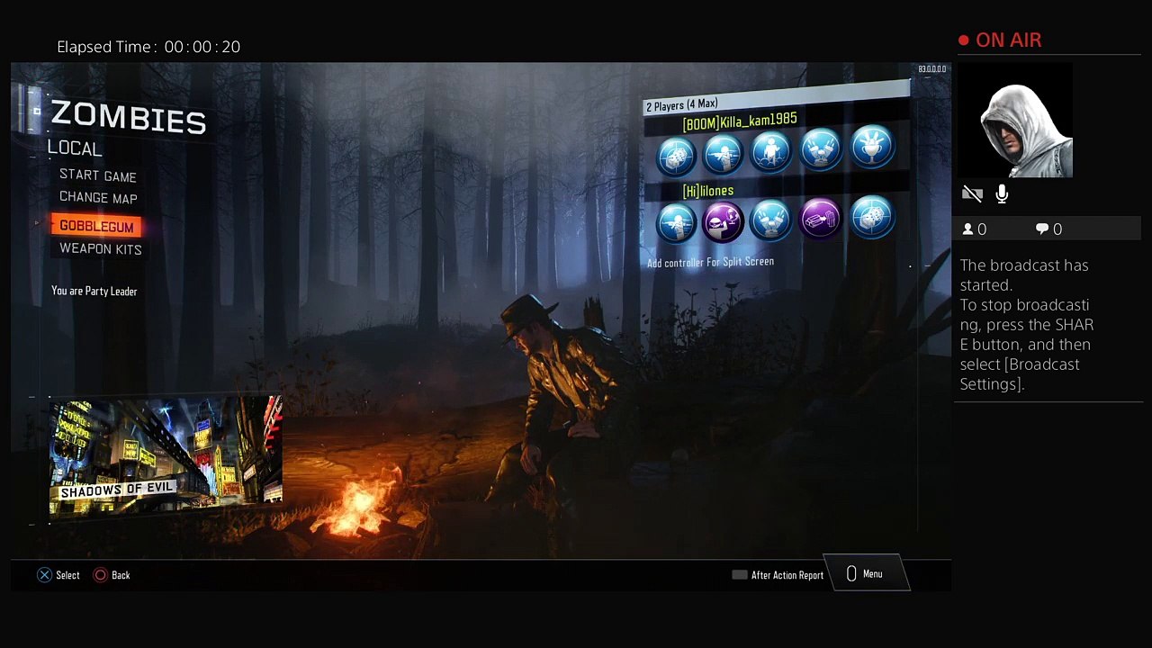 Killa_kam1985's Live PS4 Broadcast (4)