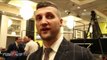 Carl Froch feels Golovkin is too much for Jacobs, too big for Canelo & needs to fight Andre Ward