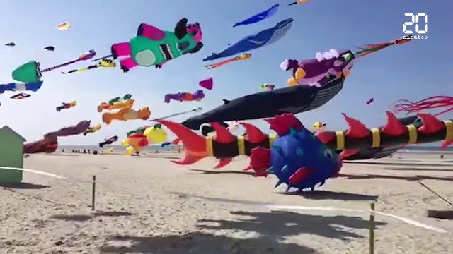 Découvrez l'un des spectacles les plus impressionnants : les Rencontres Internationales des Cerfs-Volants de Berck