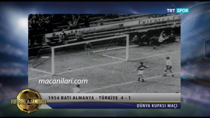 下载视频: [HD] 17.06.1954 - 1954 World Cup Group 2 Matchday 1 West Germany 4-1 Turkey - Batı Almanya 4-1 Türkiye