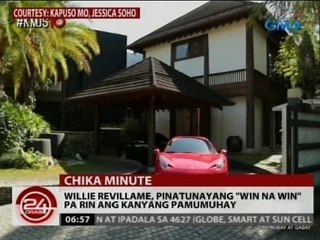 24 Oras: Willie Revillame, pinatunayang "win na win" pa rin ang kanyang pamumuhay