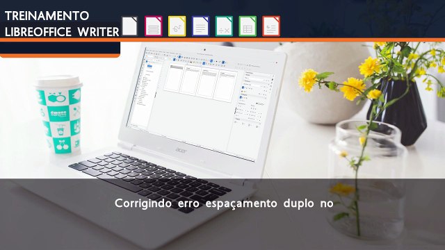 004 - LibreOffice - Corrigindo erro espaçamento duplo no LibreOffice
