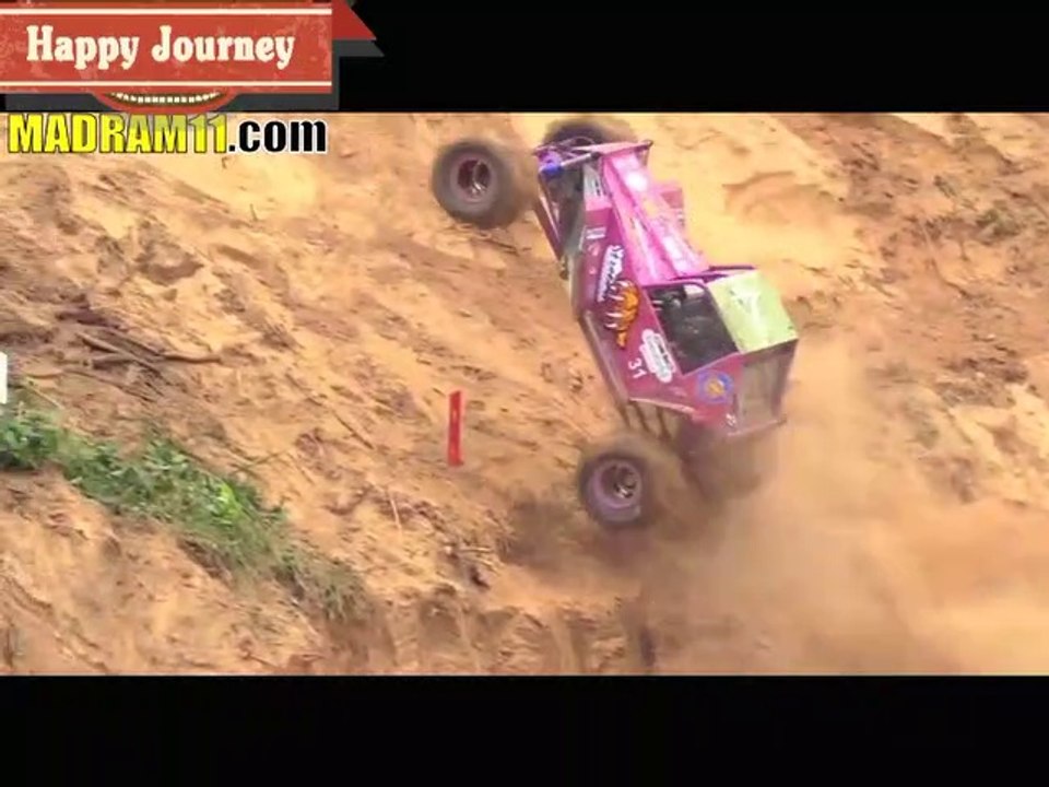 monster car hill climb video