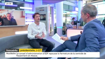 Pierre Liscia invité de France Info TV pour réagir à l'actualité de la campagne présidentielle