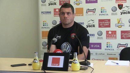 Avant-match Toulon/Toulouse : Guilhem Guirado