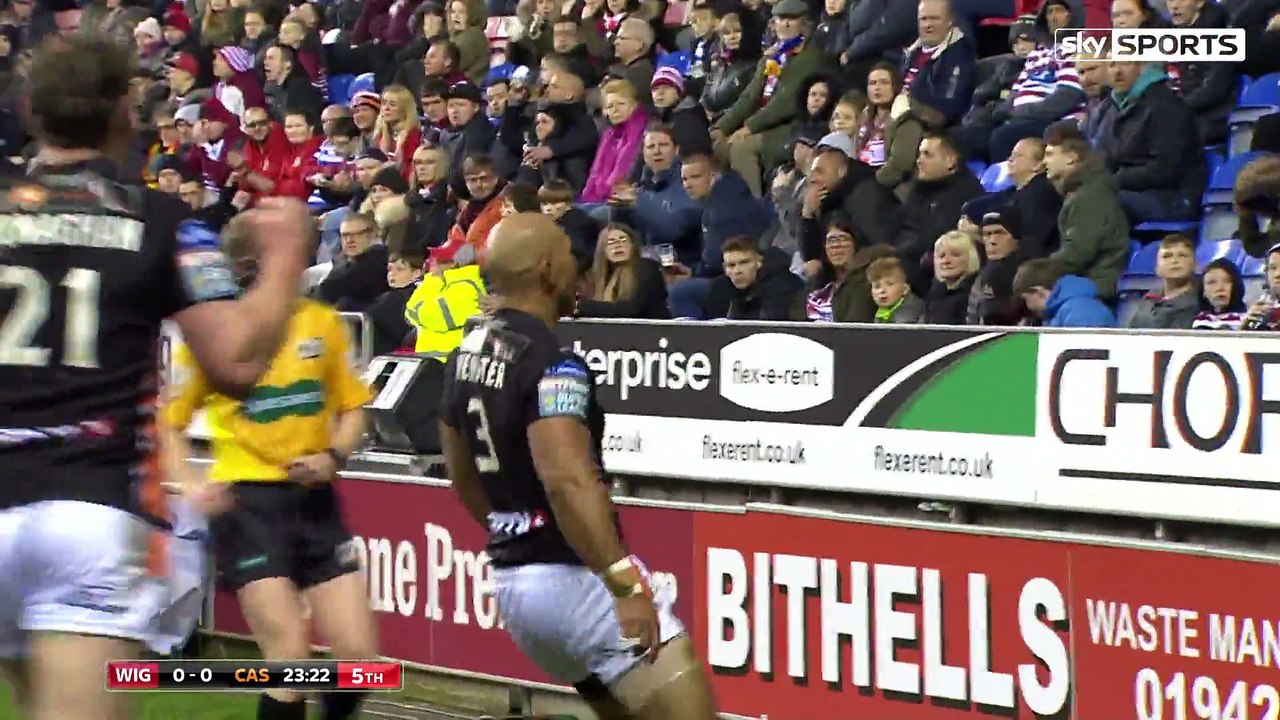 Wigan vs Castleford Highlights 06.04.2017 Super League