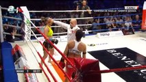 Sabriye Şengül Belçikalı Wenessa Da Waelle karşısında! World Kick Boks Champions Night