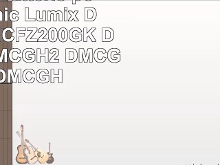 AkkuKing Batterie pour Panasonic Lumix DMCFZ200 DMCFZ200GK DMCFZ200K DMCGH2 DMCGH2GK