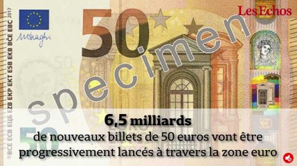 Un nouveau billet de 50 euros pour faire face aux contrefaçons