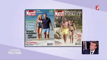 L'Emission politique : Emmanuel Macron évoque les unes de Paris Match