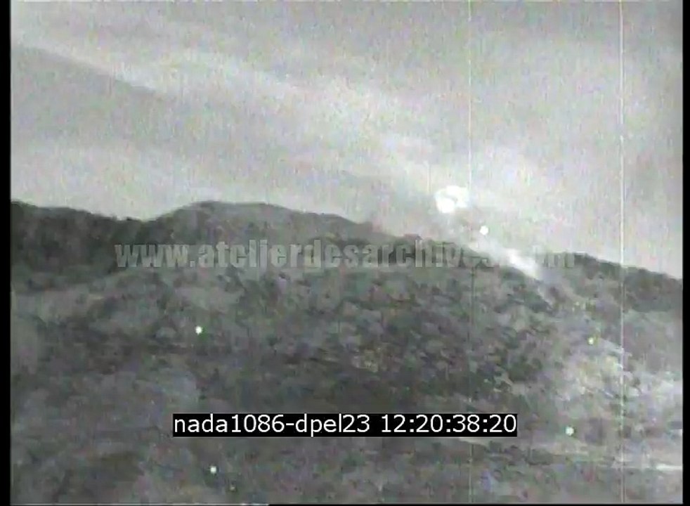 bombardement des positions allemands menton