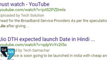 Reliance Jio Set Top Box DTH OFFER Launching in INDIA Features Update Pric