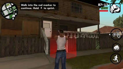 GTA San andreas android Mission #1 Big Smoke
