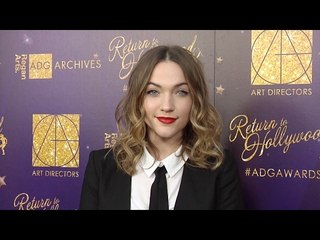 Violett Beane 2017 Art Directors Guild Awards Red Carpet