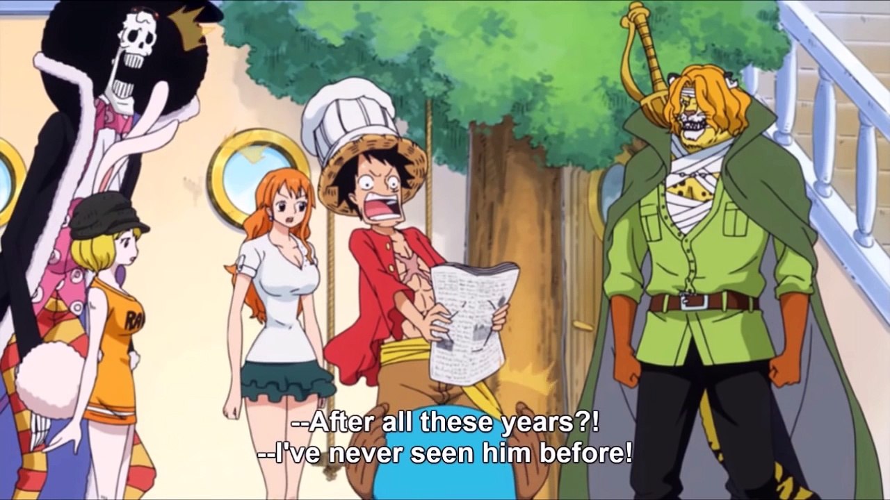 Luffy Sees Dragon Face For The First Time One Piece Hd Ep 779 Subbed Video Dailymotion