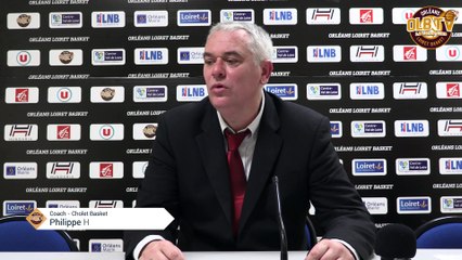 J26 Pro A vs Cholet - Réaction de Philippe Hervé