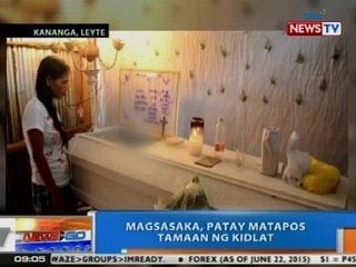 NTG: Magsasaka, patay matapos tamaan ng kidlat sa Kananga, Leyte