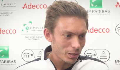 Скачать видео: Coupe Davis, #FRAGBR : Mahut et Benneteau fin prêts