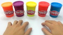 Learn Colors With Play Doh for Children and McQueen Truck - Spiderman and Colours Cars Toys for Kids