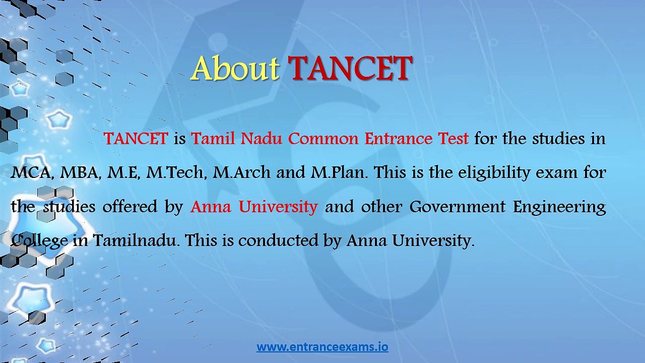 TANCET