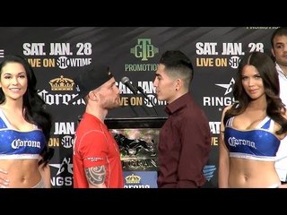 Carl Frampton vs. Leo Santa Cruz 2 Full Final Face Off Video