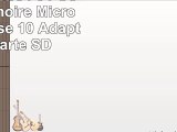 Verbatim 44084 64 Go Carte Mémoire MicroSDXC Classe 10  Adaptateur Carte SD