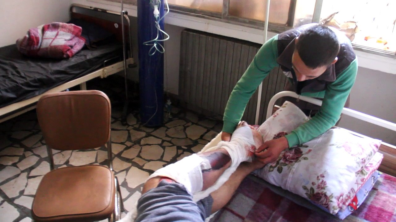 Flucht aufs Dach rettet Syrer bei Giftgasangriff das Leben